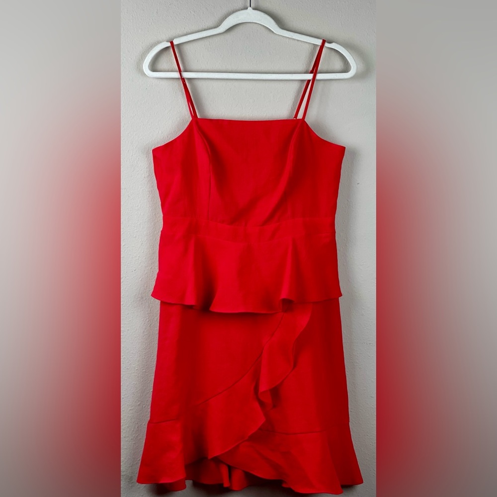 COLLECTIVE CONCEPTS red mini dress size M